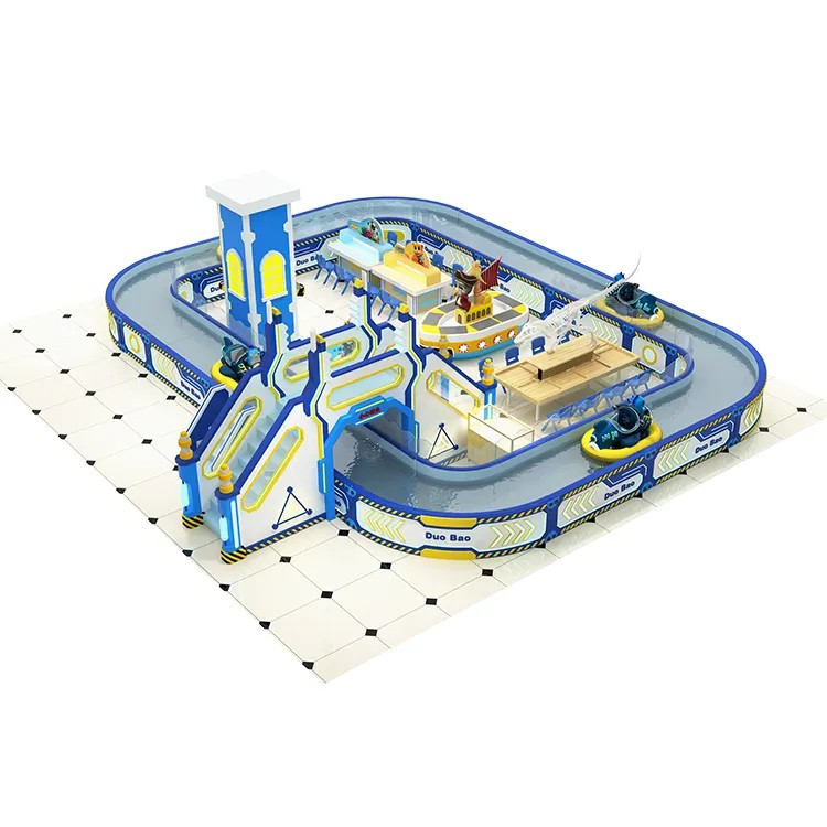 Indoor Amusement Equipment Kids' River Water Slide Park New Adventure and Amusement Water Equipment with Whole Project